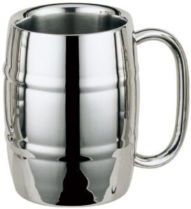 stainless steel mug,barrel mug, coffee mug, beer mug, 16oz. (1)