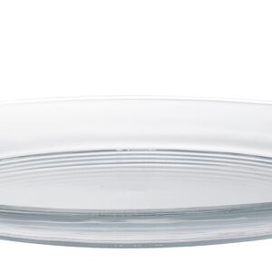 Duralex Lys Clear Glass 11 Inch Dinner Plate, Set Of 6