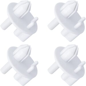 241993101 refrigerator crisper cover support replacement part by bluestars - exact fit for frigidaire & kenmore refrigerators - replaces ap4427109 1513082 240423701 7241993101 - pack of 4