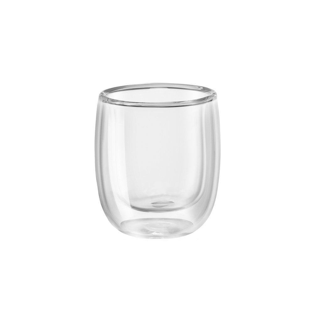 Zwilling JA Henckels Sorrento Espresso Glass, Glass, 2-Piece,2.7 fluid ounce