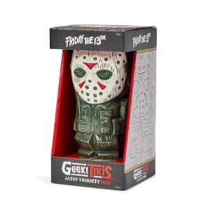 Friday The 13th Geeki Tikis Jason Voorhees Mug | Official Horror Collectible Tiki Style Ceramic Cup | Holds 26 Ounces