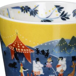 山加商店 Yamaka Shoten MM3203-35 MOOMIN Luonto Mug, 16.9 fl oz (500 ml), Large, Large Capacity, Party, Moomin Goods, Coffee Cup, Scandinavian, Tableware, Stylish, Cute, Gift, Mother's Day, Made in Japan