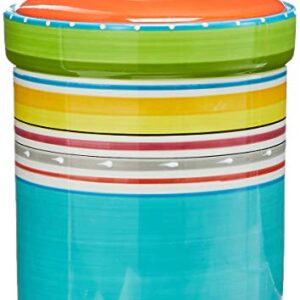 Certified International 4 Piece Mariachi Canister Set, Multicolor