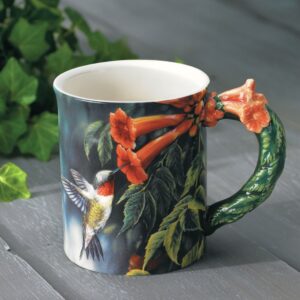hummingbird gift mug