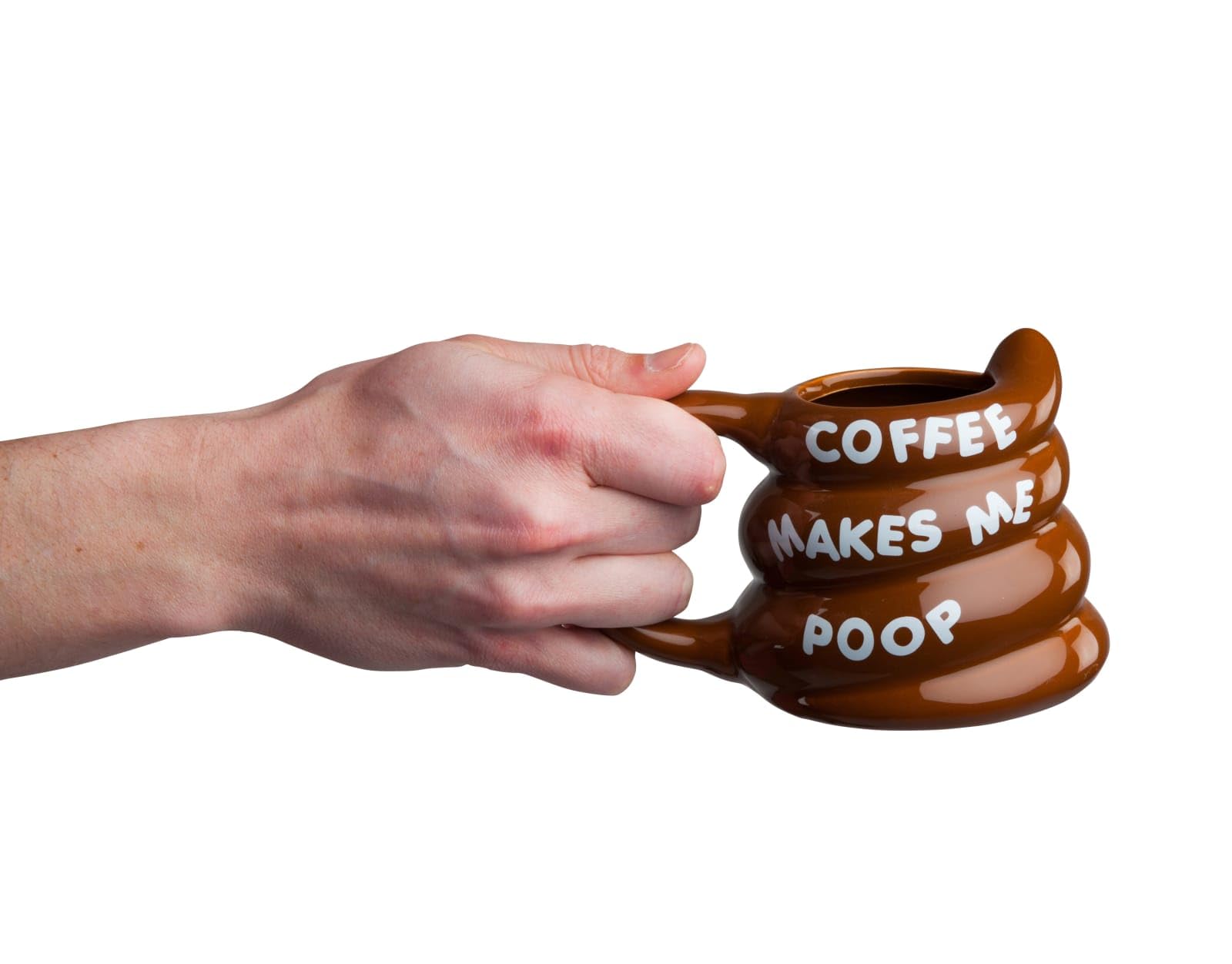 BigMouth BMMU-0024 "Coffee Makes Me Poop" Coffee Mug, 14 ounces