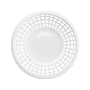 G.E.T. RB-820-W Round Serving / Bread Basket, 8", White (Set of 12)