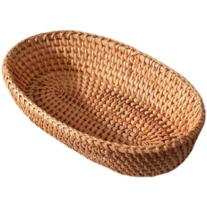 round rattan bread basket for serving,small wicker bread basket fruit basket,small woven bread basket fruit basket,round rattan basket for bread,100% natural rattan,100% handmade,1 pc