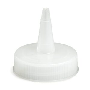 tablecraft 12 pack natural replacement caps for squeeze dispensers