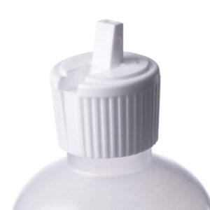 Consolidated Plastics 41241 White Flip Top Dispensing Cap, 24 mm, 24-400 Finish, 12 Piece