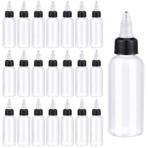 48 pack round bottles with twist caps small oil sauce ketchup bottle 2 oz squeeze bottle clear paint dropper bottle plastic bottles with squeeze top condiment squeeze bottles mini dispensing bottles