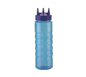 vollrath 3324c-02 red tri tip squeeze bottle 12 per case