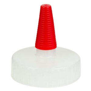 Kelkaa Long Red Tips for Yorker Spout Caps, Replacement Sealer Tips (Pack of 20)