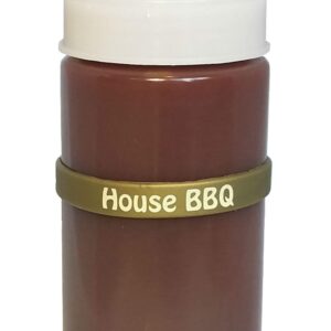 House BBQ: 5 Pack: Squeeze Bottle Labels