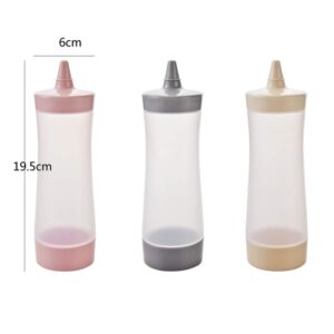 3pcs Cereal Dispenser Tip Squeeze Bottle Small Bbq Sauce Bottle Sauce Container with Lid Ketchup Squeeze Bottle Sauce Bottles Squeeze Bottles Ketchup Bottle With Cover Honey Bottle