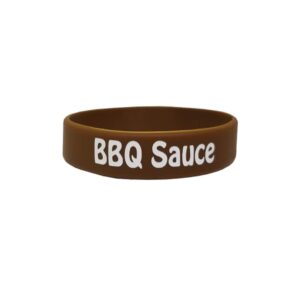 bbq sauce: squeeze bottle labels: 10 pack