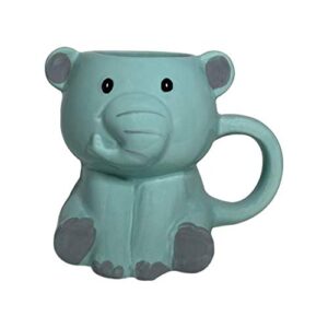 teal elephant mug (elephant)