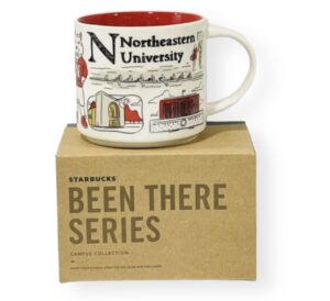 starbucks northeastern university been there campus collection 14 oz mug