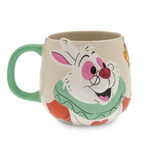 disney white rabbit mug alice in wonderland