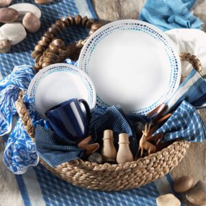 Corelle Livingware Ocean Blues 16-pc Dinnerware Set