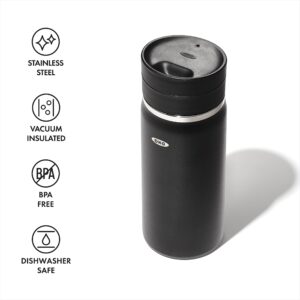 OXO Good Grips 16oz Travel Coffee Mug With Leakproof SimplyClean™ Lid - Onyx