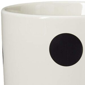 Kate Spade New York Deco Dot Mug, 0.75 LB, White