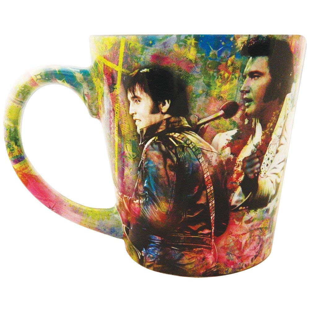 Midsouth Products Elvis Presley Mug With Color Collage