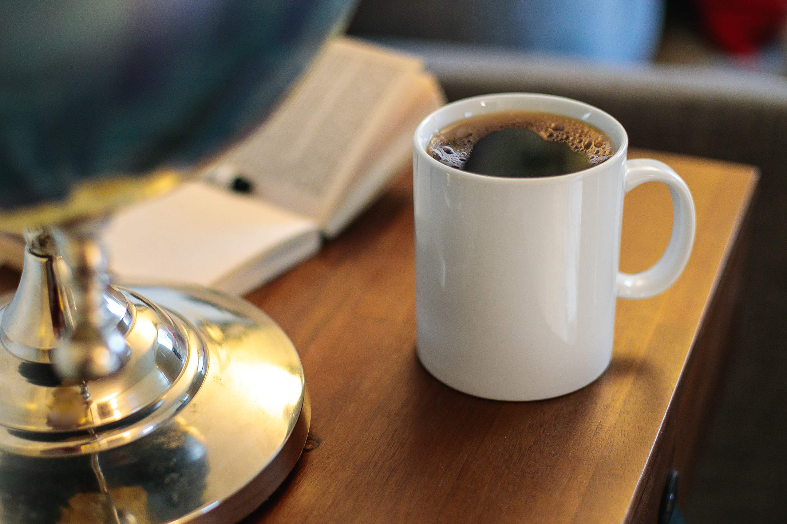 Amuse- Professional Barista Classic Large Mug for Coffee, Tea, Chocolate or Latte- Set of 6- 16 oz