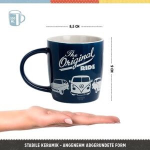 Nostalgic-Art Retro Coffee Mug, Volkswagen – The Original Ride – VW Bus gift idea, Large Ceramic Cup, Vintage Design, 11.2 oz