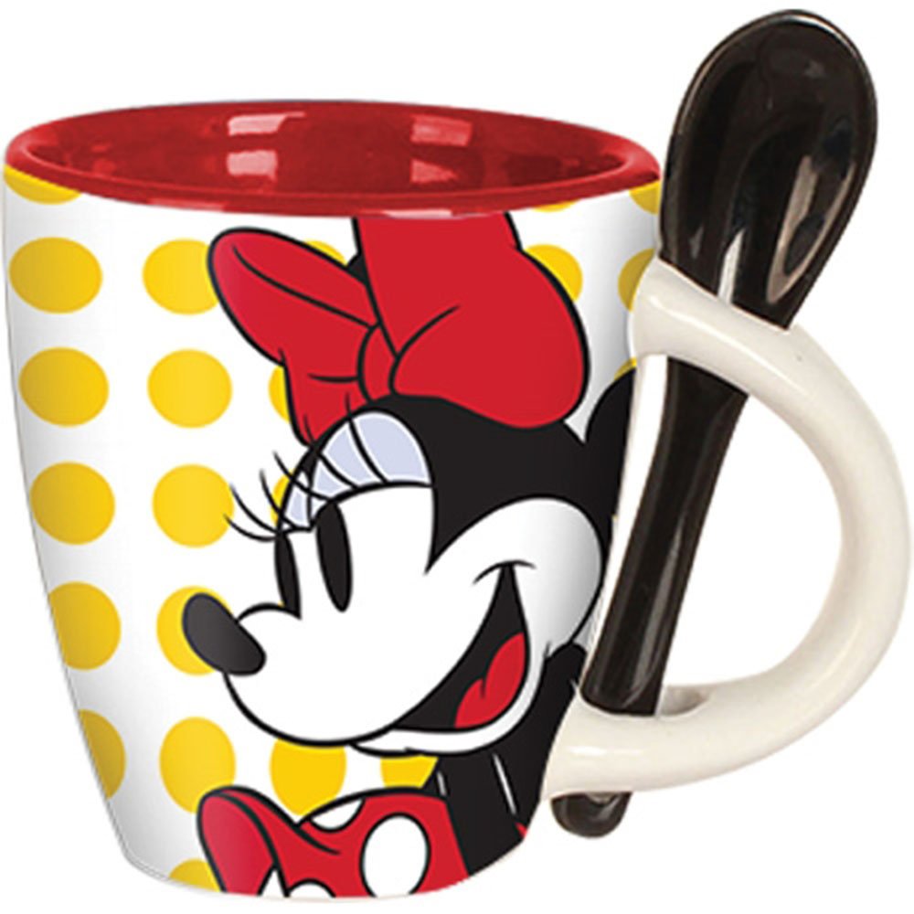 Disney Minnie Classic Dots Espresso Cup with Spoon