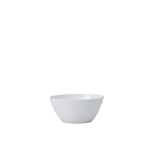 Mikasa Loria 16-Piece Bone China Dinnerware Set - Dishwasher & Microwave Safe, Service for 4, White