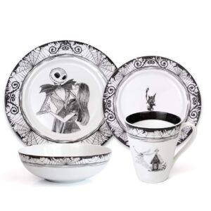 The Nightmare Before Christmas 16-Piece Ceramic Dinnerware Set