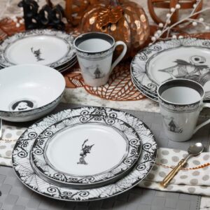 The Nightmare Before Christmas 16-Piece Ceramic Dinnerware Set