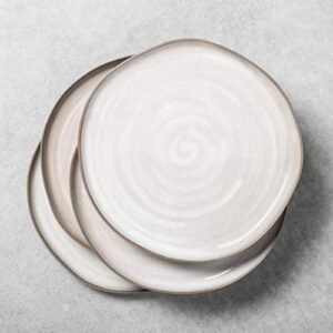 reactive glaze dinnerware collection - hearth & hand with magnolia (set of 4, gray dinner plate)