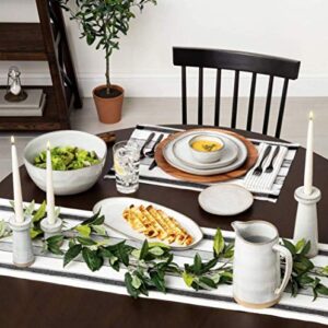 Reactive Glaze Dinnerware Collection - Hearth & Hand with Magnolia (Set of 4, Gray Dinner Plate)