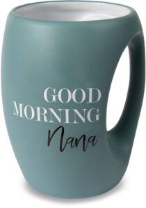 pavilion gift company good morning nana 16 oz mug, green