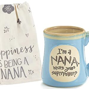 Nana Gifts Set Coffee Mug 18 oz And Nana Kitchen Dish Towel Bundle Grandma Gift for Nana Grandmother Mug Set