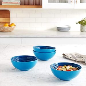 Le Creuset Stoneware Set of 4 Soup Bowls, 22 oz. (6.25") each, Marseille