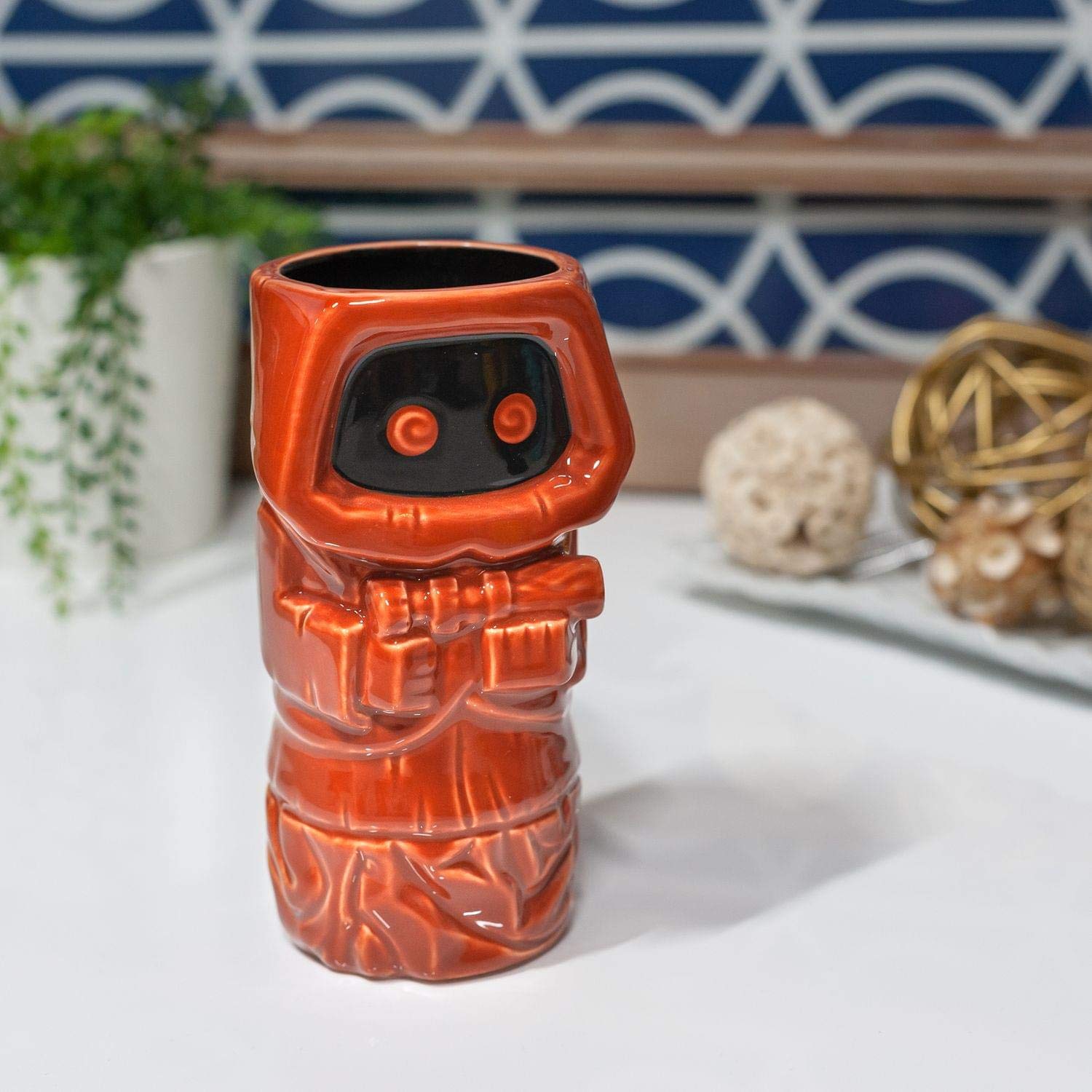 STAR WARS Geeki Tikis Jawa Mug | Crafted Ceramic | Holds 14 Ounces