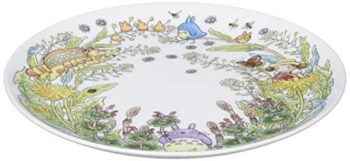 Noritake T50116A/4660-2 My Neighbor Totoro Plate, 9.1 inches (23 cm), Dandelion Version, Microwave Safe, 1 Piece, Bone China