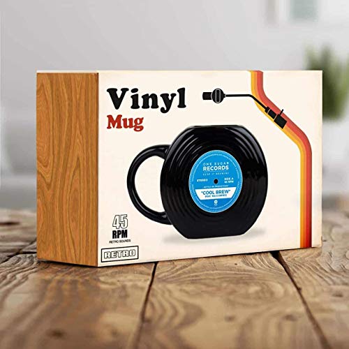 Gift Republic Vinyl Record Shaped Mug