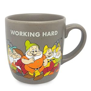 disney seven dwarfs ''working hard'' mug