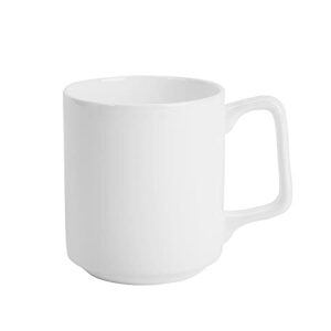 funidea fine bone ceramic coffee mug with handles for hot beverages coffee cappuccino latte cocoa tea perfect for home (15oz)