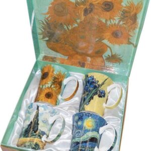 McIntosh Trading Van Gogh Set of 4 Mugs