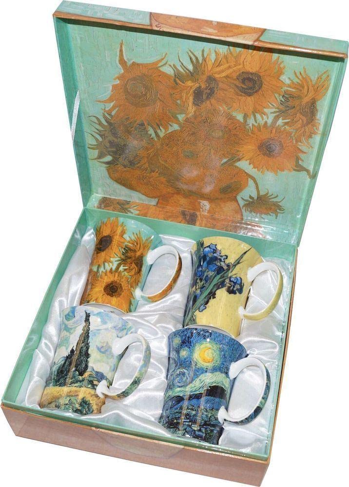 McIntosh Trading Van Gogh Set of 4 Mugs