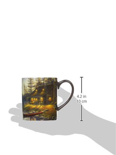 Lang Lake Retreat Mug by Sam Timm, 14 oz., Multicolored