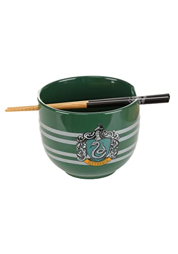 Harry Potter Slytherin Ramen Bowl with Chopsticks Standard