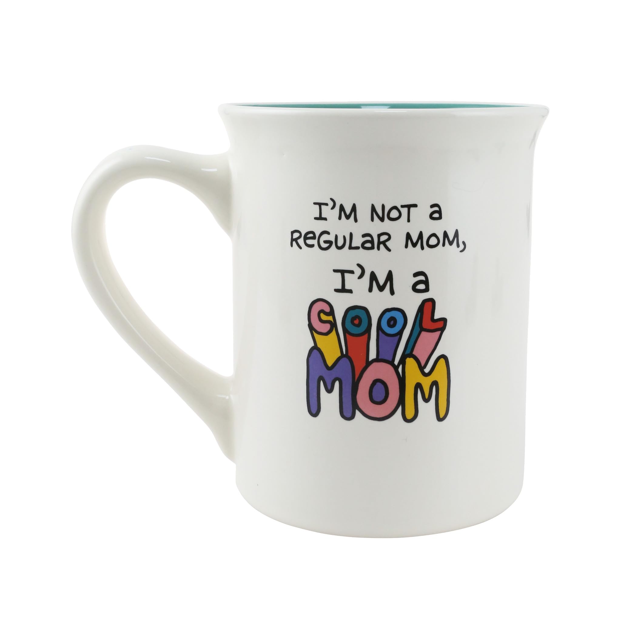 Enesco Our Name is Mud I'm a Cool Mom Mama's Coffee Mug, 16 Ounce, Multicolor