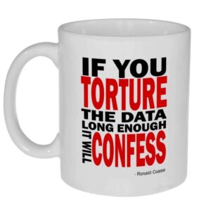 Torture the Data Funny Geek Coffee or Tea Mug