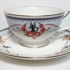 Noritake Kiki's Delivery Service JIJI Tea Cup Sorcerer Blue From Japan New