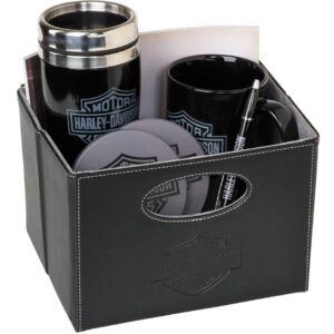 Harley-Davidson Bar & Shield Logo Gift Basket Set, Black & Gray HDL-19905